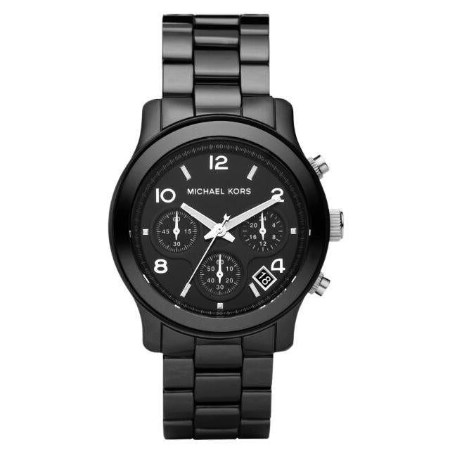 Michael Kors Ladies Runway Black Watch - MK5162
